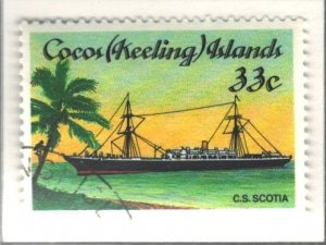 Cocos Islands Sc#129 Used