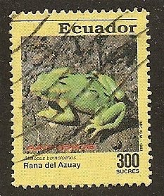 Ecuador   Scott   1300   Frog   Used