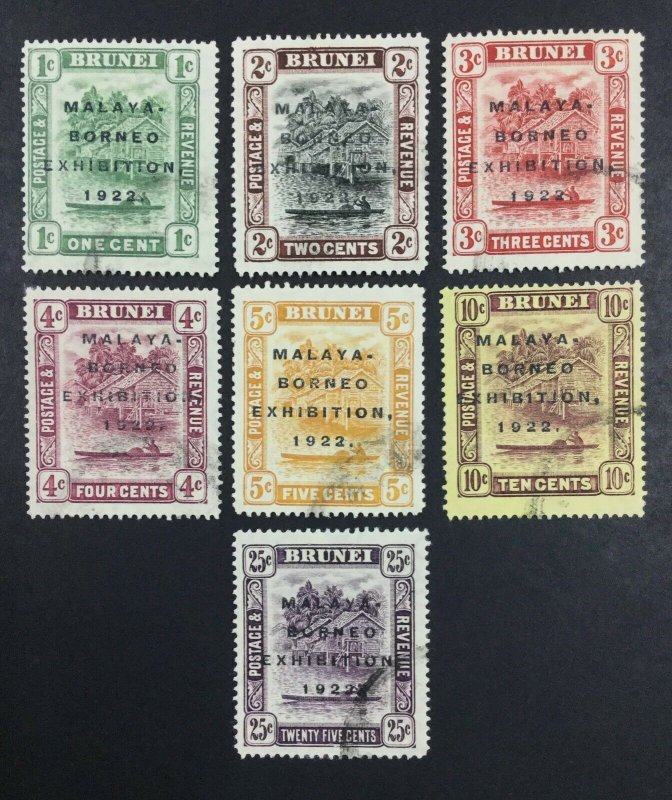 MOMEN: BRUNEI 1922 USED £460 LOT #61904 