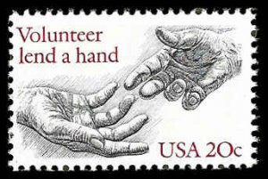 PCBstamps   US #2039 20c Volunteer, MNH, (12)