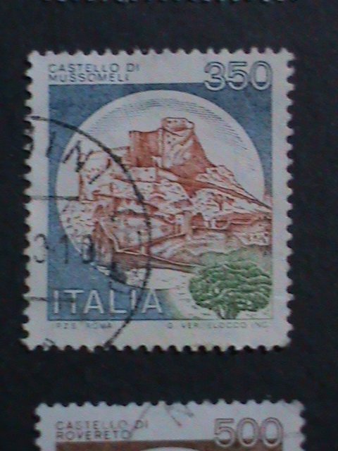 ​ITALIY-1980 VERY OLD ITALY FAMOUS CAST;ES USED STAMPS LARGE SETVERY FINE WE S