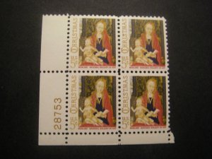 Scott 1321, Christmas Madonna & Child, 1966, PB4 #28753 LL, MNH Beauty