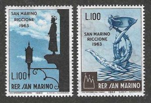 San Marino 569-570  Complete  MNH SC:$.50