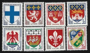 France #896-903    MH