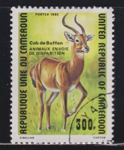 Cameroun 679 Buffon's Antelope 1980