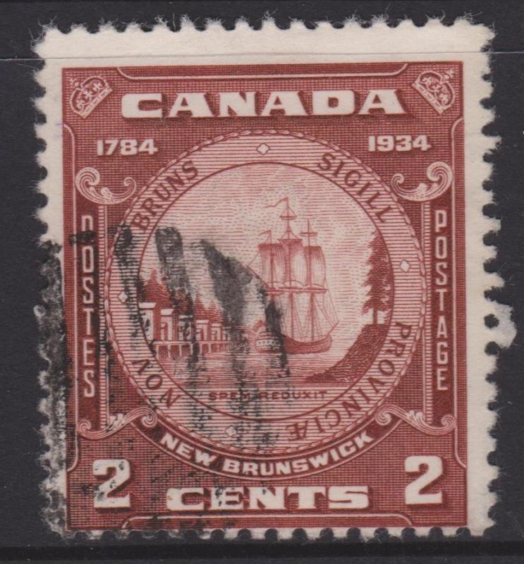 Canada 1934 New Brunswick Sc#210 Used