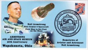 22-131, 2022 , Armstrong Air and Space Museum, Pictorial Postmark, Event Cover,