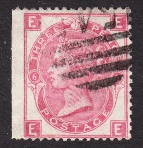 Great Britain Scott 49 plate 6 F to VF used. FREE...