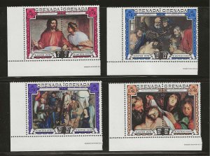 Grenada #350-357 MNH Easter 1970 Singles Mixture Collection / Lot (12050)