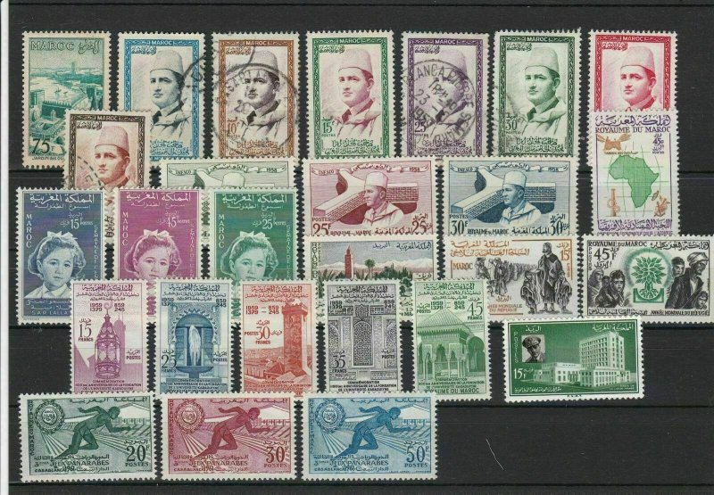 Morocco Mint + Used Stamps Ref 24851