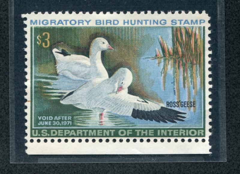 UNITED STATES RW37 MINT VLH,VF