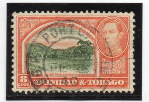 Trinidad & Tobago 1938 Early Issue Fine Used 8c. 033895