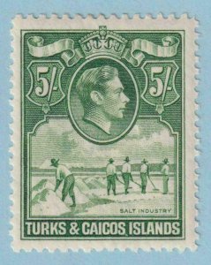 TURKS & CAICOS ISLANDS 88  MINT LIGHTLY HINGED OG * NO FAULTS EXTRA FINE! - VPR