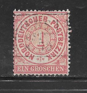 Germany-North German Confederation #16 Used Single