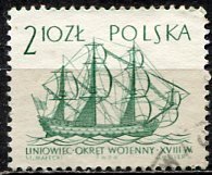 Poland; 1964: Sc. # 1210 Used CTO Single Stamp