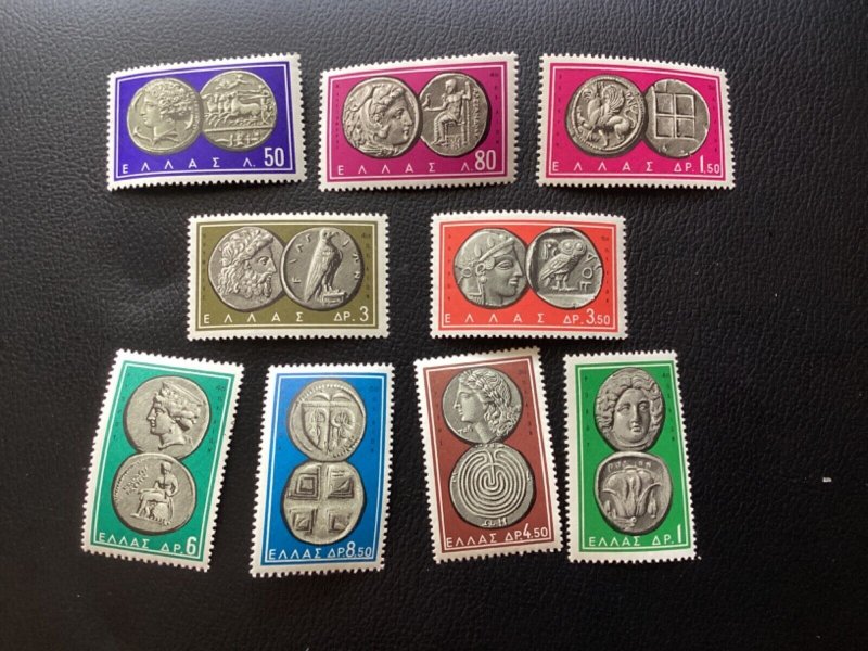 ICOLLECTZONE Greece 750-758 VF hinged