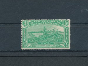 1906 NEW ZEALAND - Stanley Gibbons #370 - 1/2 d. emerald green - MNH**