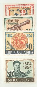 Yugoslavia #411-414  Single (Complete Set)