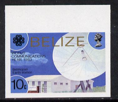 Belize 1983 Communications 10c Belmopan Earth Station in ...