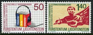 Liechtenstein 886-887,MNH.Michel 945-946. Cultural Cooperation,1988.