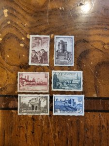 Stamps France Scott #342-7 h