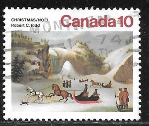 Canada 652: The Ice Cone, Montmerency Falls, R.C. Todd, used, VF