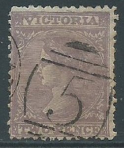 Victoria, Sc #111, 2d Used