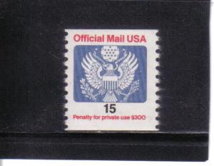 O138A - .15 Official mnh vf.