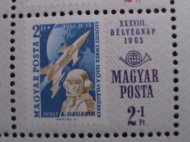 ​HUNGARY-1965 STAMP DAY MNH S/S-VERY FINE WE SHIP TO WORLD WIDE-WE COMBINED