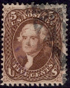 US Stamp #76 USED SCV $120. Fresh paper.