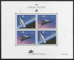 Azores # 396 - Space Traveling - MS - MNH -....{S}
