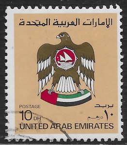 United Arab Emirates #155 10d National Arms