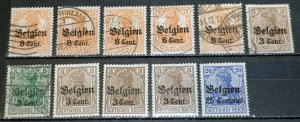 Belgium, German occupation in WW1 lot 3