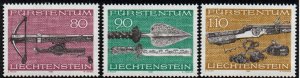 Liechtenstein # 691 - 693 MNH