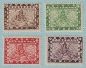 NEPAL 26 - 29  MINT HINGED OG * NO FAULTS VERY FINE! - S132 