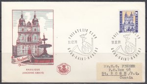 Belgium Scott 658 FDC - 1965-71 Definitive Issue