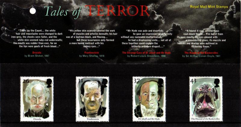 PRESENTATION PACK PP241 1997 - TALES OF TERROR (printed no.276)