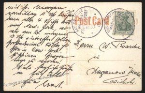 Germany 1909 Navy SMS Bremen MSP64 Feldpost Cover Newport News Americas S 107490