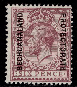 BECHUANALAND PROTECTORATE GV SG97, 6d purple, LH MINT. Cat £50.