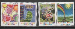 2012 Autism   MNH  Sc# G547-578,V508-09