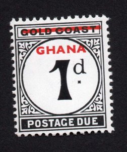 Ghana Scott #J1-J5 Stamps - Mint Set