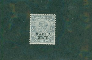 India Nabha State 40 MH BIN $0.75