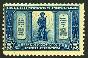 U.S. #619 MINT OG NH