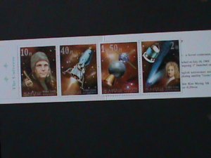 ​KOREA-2001-SC#4172e- SPACE EXPLORATION-COMPLETE BOOKLET -MNH  VF-LAST ONE