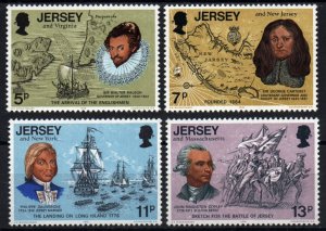 Jersey # 160 - 163 MNH VF 