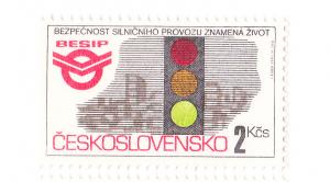 Czechoslovakia 1992 Traffic Safety 2854 MNH Bo3