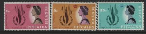 PITCAIRN ISLANDS 88-90  MINT HINGED SET