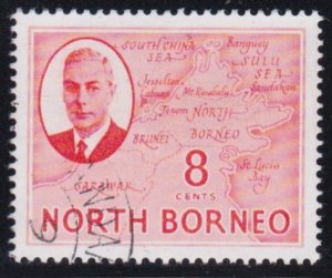 North Borneo Used - Scott# 249