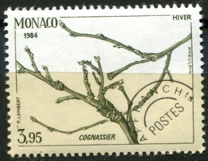 Monaco Sc#1409 MNH, 3.95f multi, The Four Seasons (1984)