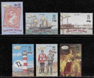 Falkland Islands Scott #'s 781 - 786 MNH